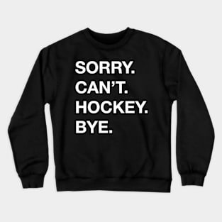 Hockey Crewneck Sweatshirt